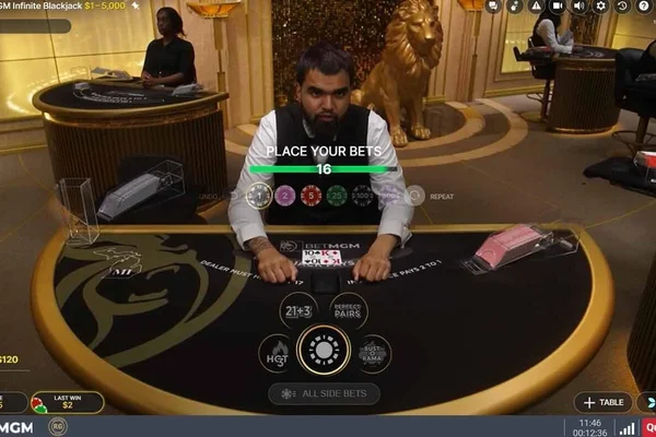 Live Blackjack on Juan365
